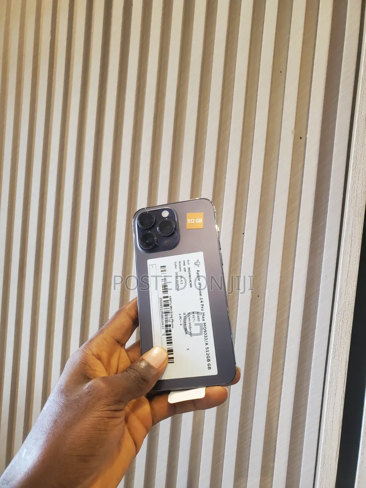New Apple iPhone 14 Pro Max 512 GB Purple