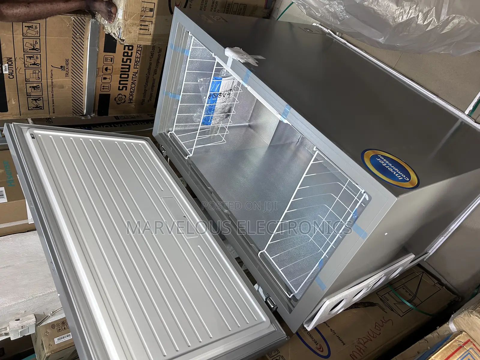 Brand New Midea 300l Inverter Chest Freezer Full Coper Warranty10years