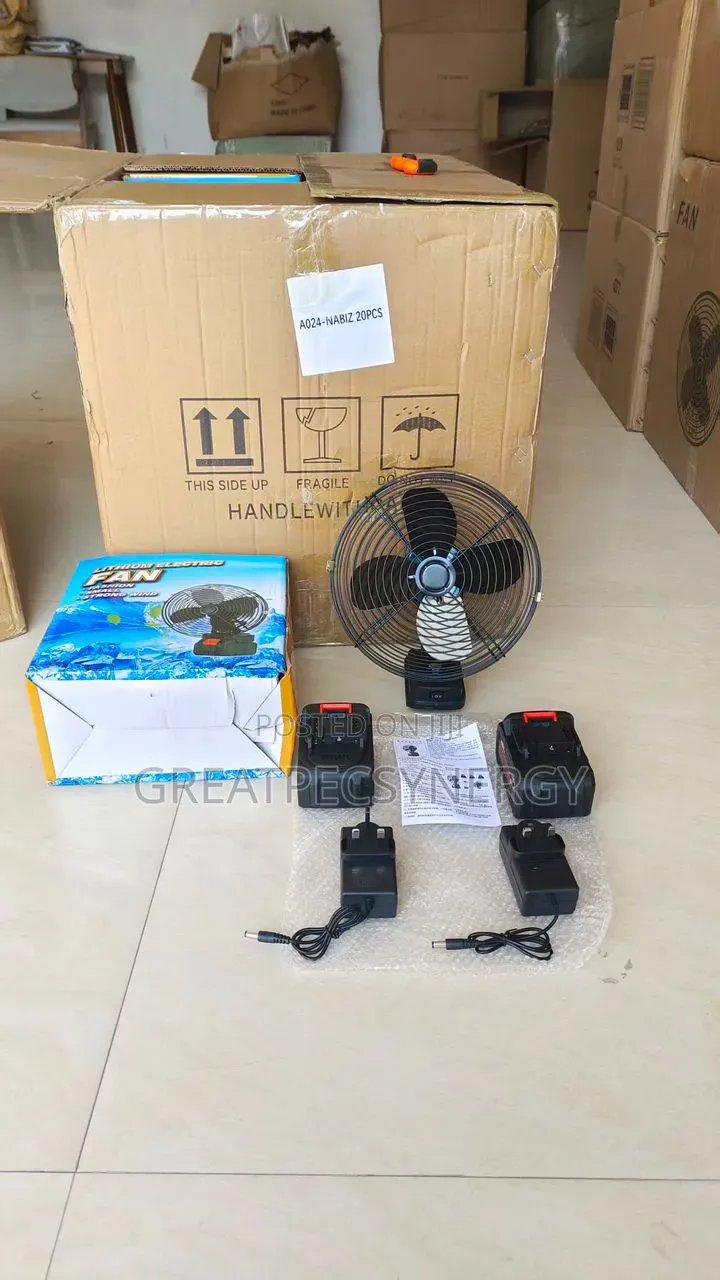 Lithium's Rechargeable Battery Fan