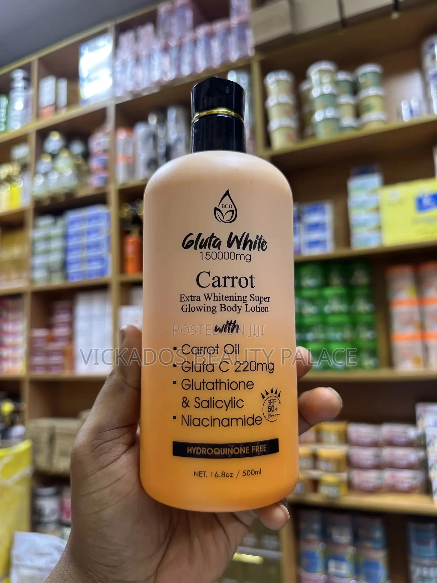 Gluta White Carrot Body Lotion