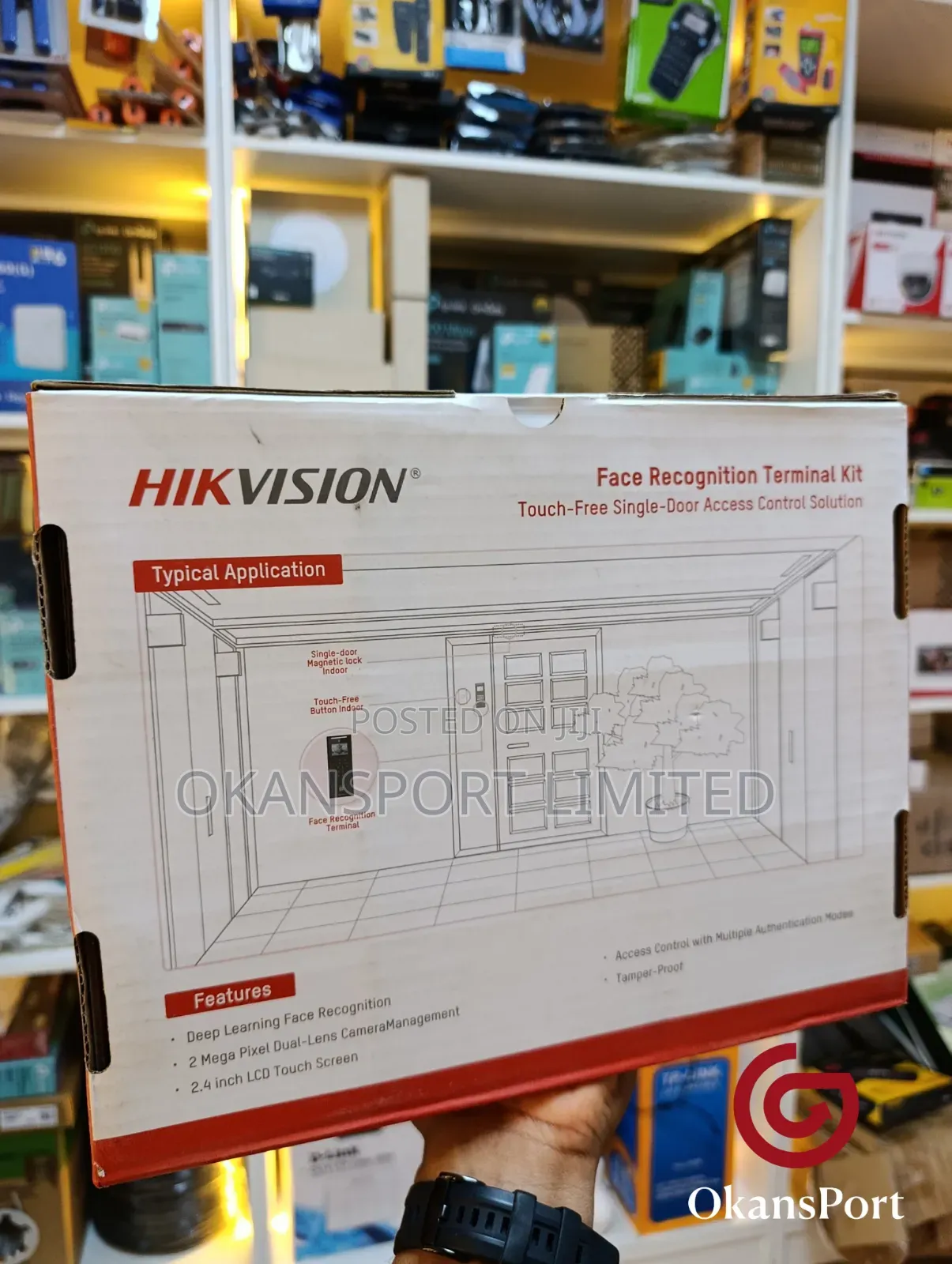 Access Control Terminal Kit Zkteco Hikvision Dahua Suprema Rfid Bell