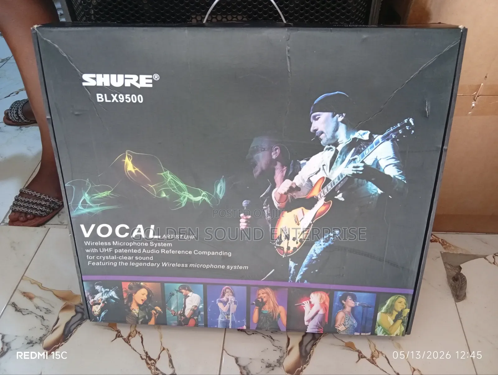 4in I Professional Microphone Shure Blx9500