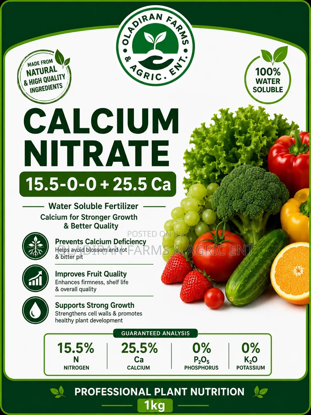 Calcium Nitrate Fertilizer