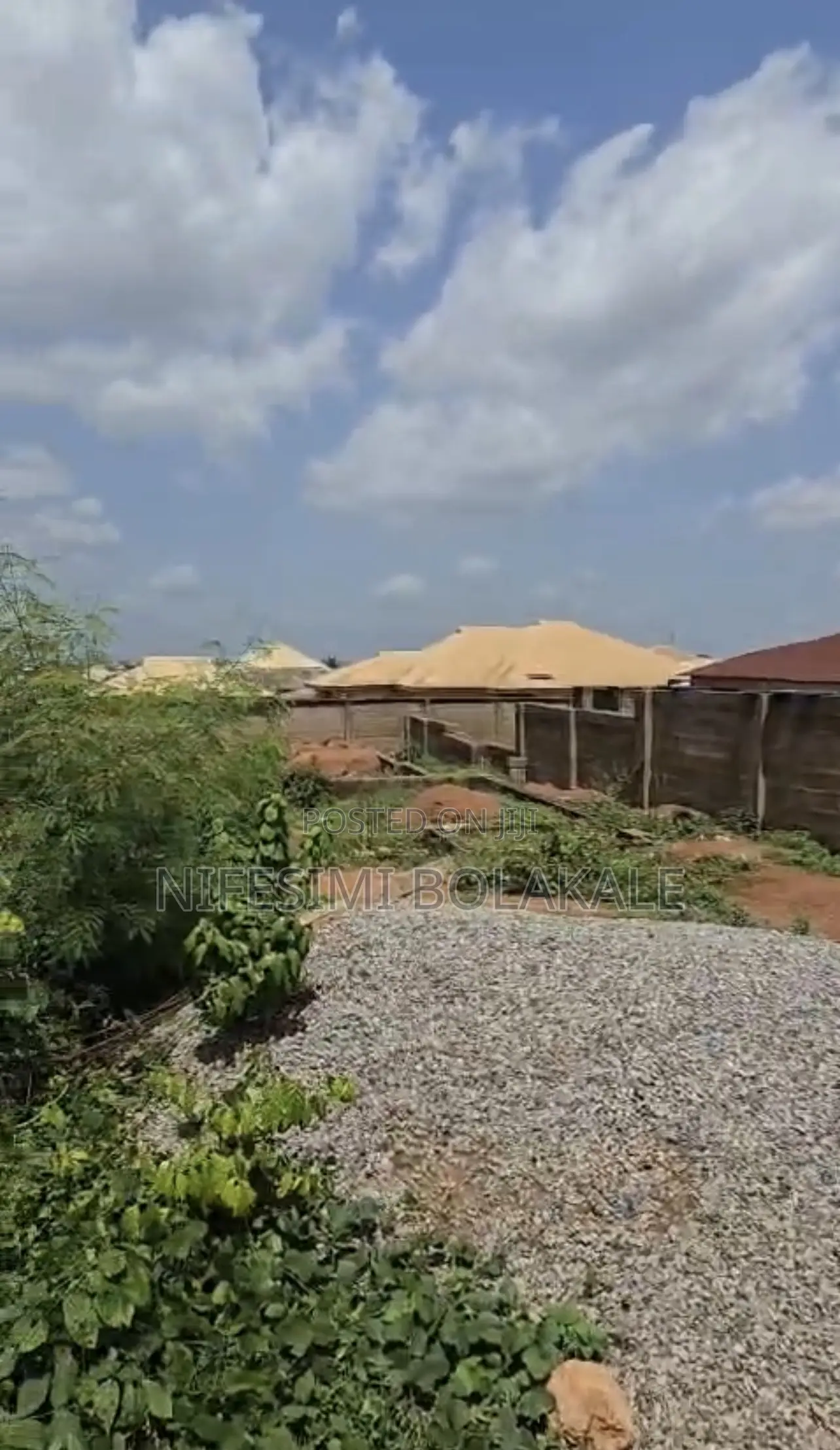 A Plot Of Land With Borehole, Fenced At Idi-ishin Quarters Elewuro