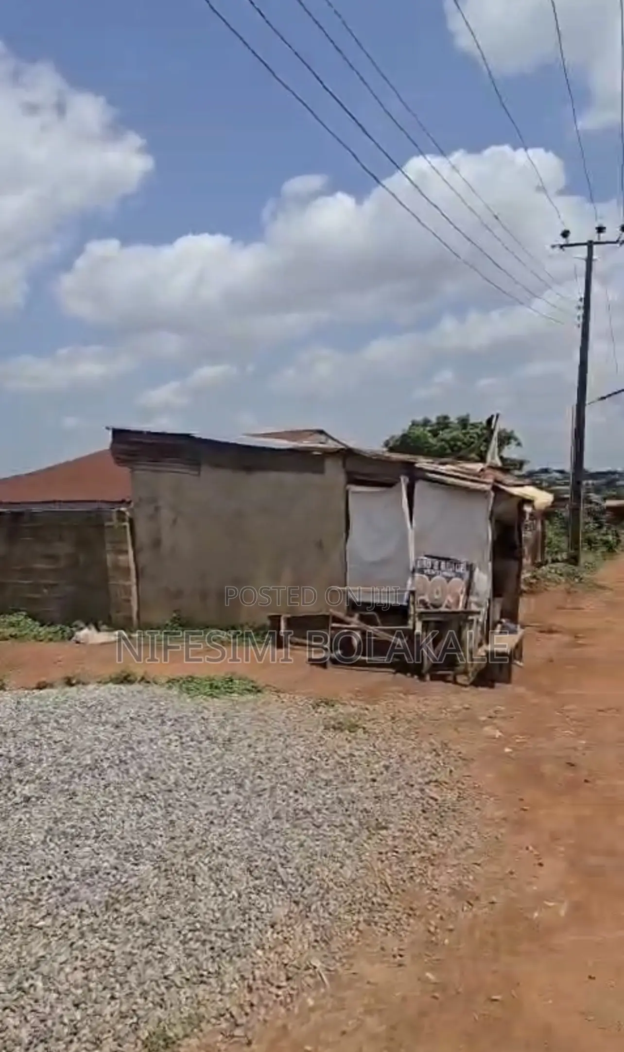 A Plot Of Land With Borehole, Fenced At Idi-ishin Quarters Elewuro