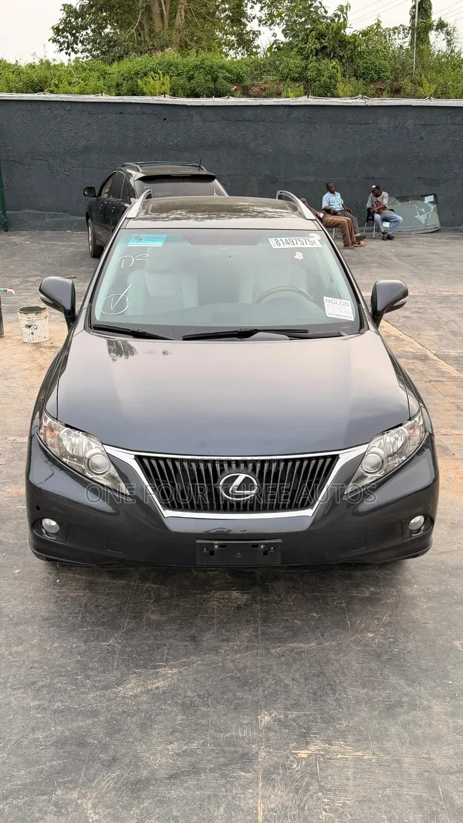 Lexus RX 350 FWD 2012 Gray
