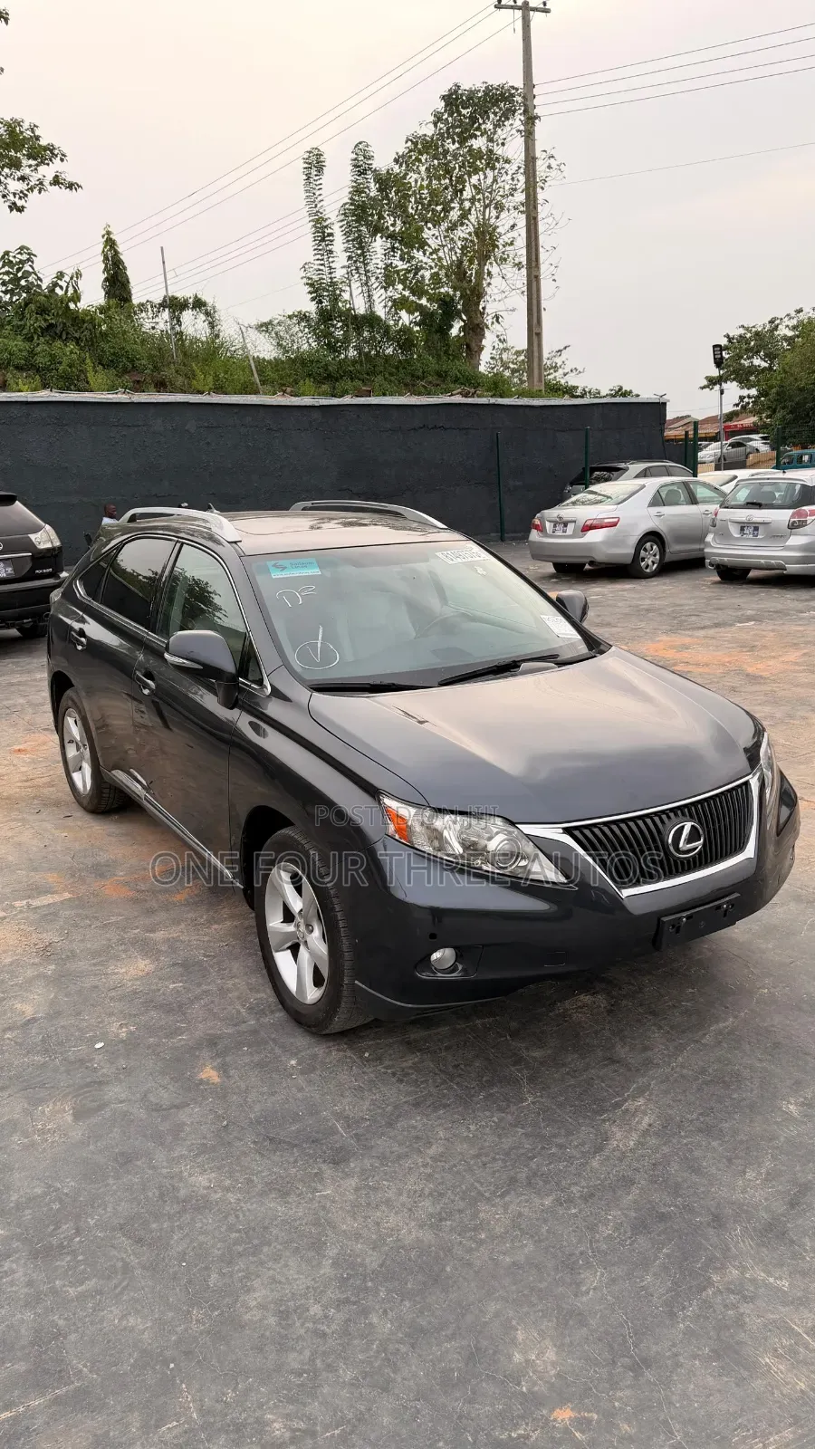 Lexus RX 350 FWD 2012 Gray