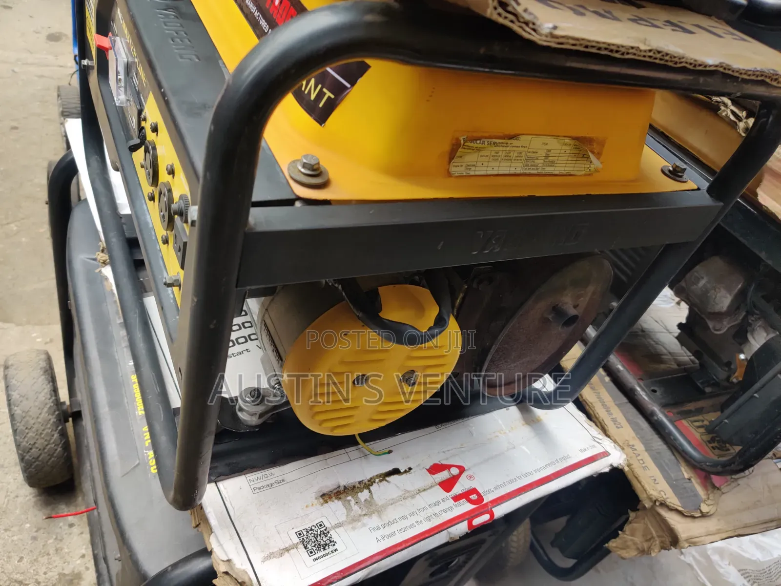 Used Ac8000e2 Elepaq Generator 3kva