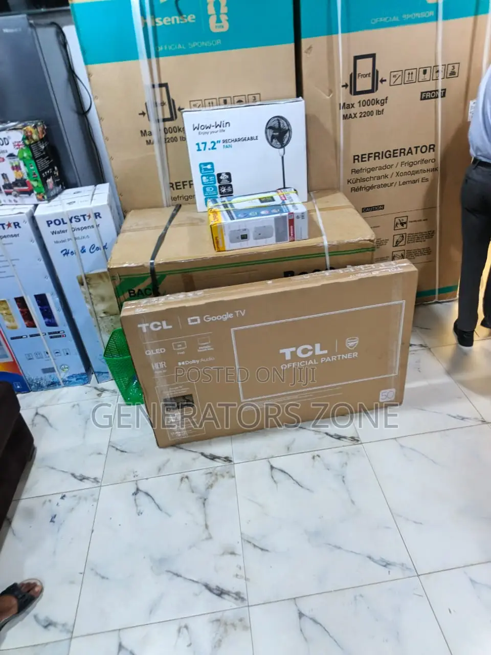TCL Qled Google HDR Tv 50s5k