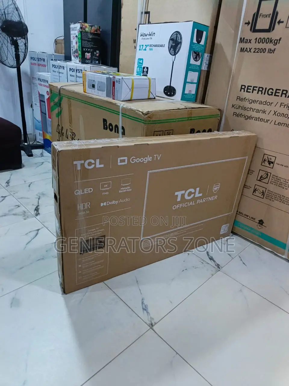 TCL Qled Google HDR Tv 50s5k