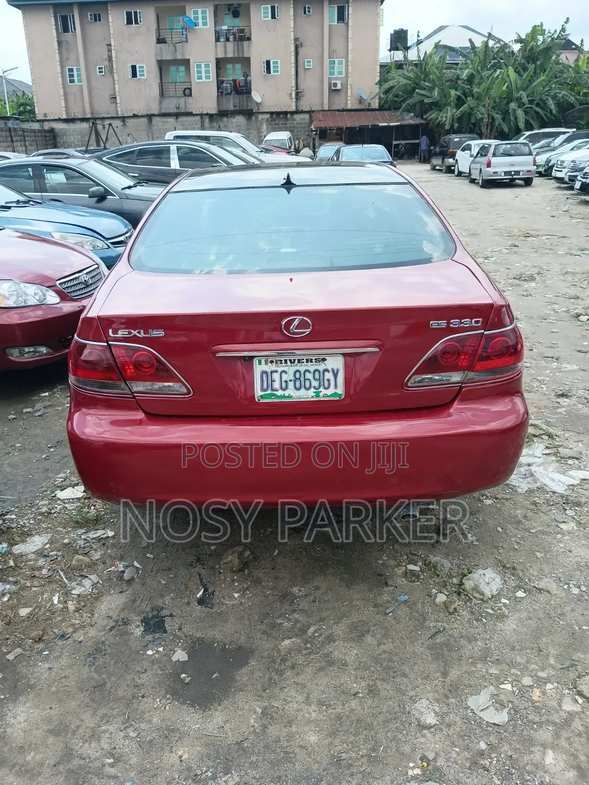 Lexus ES 330 2005 Red
