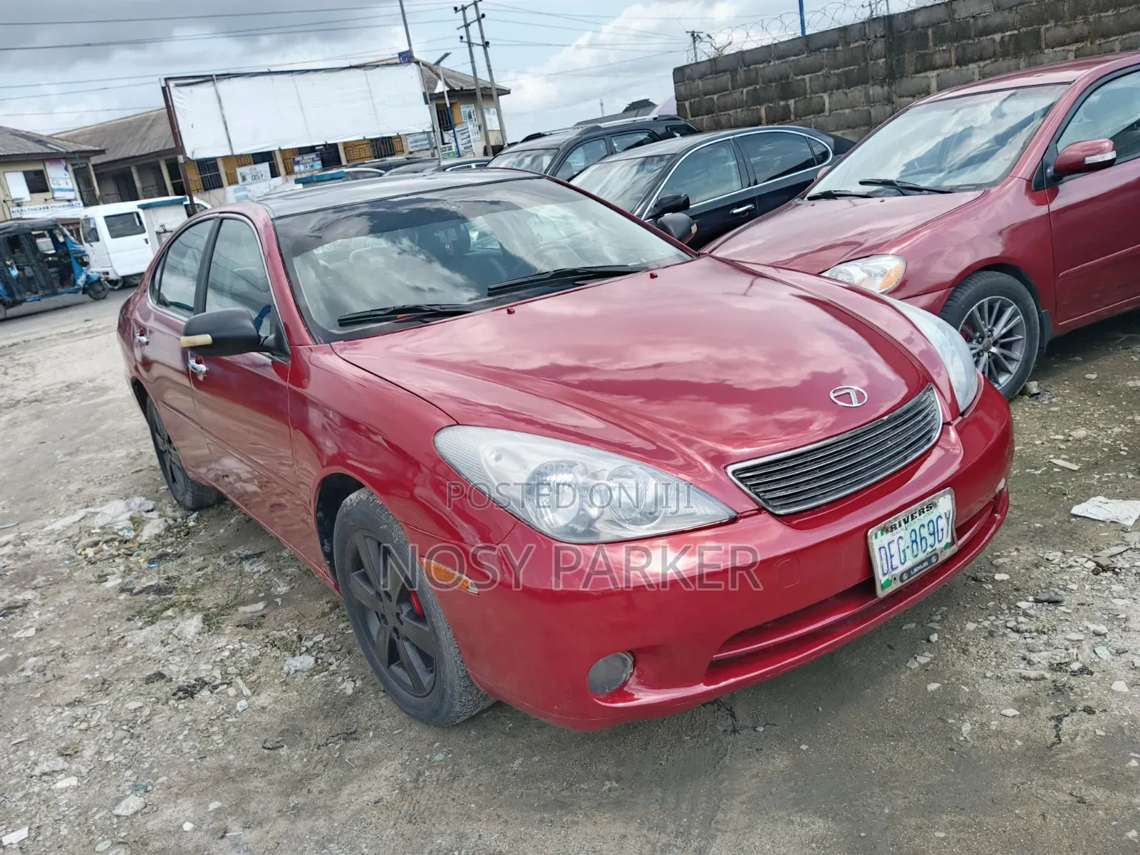 Lexus ES 330 2005 Red