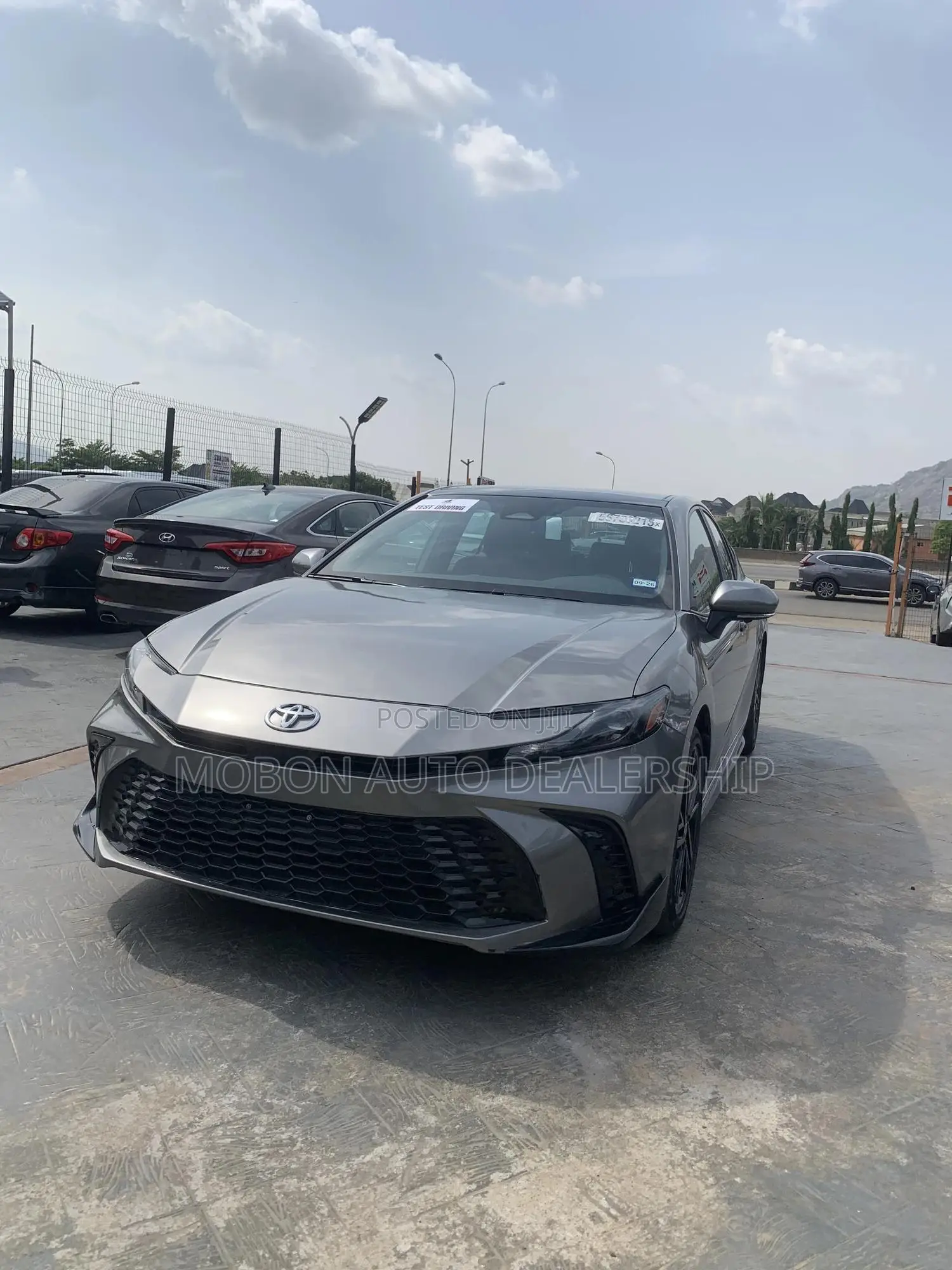 New Toyota Camry XSE 2025 Gray