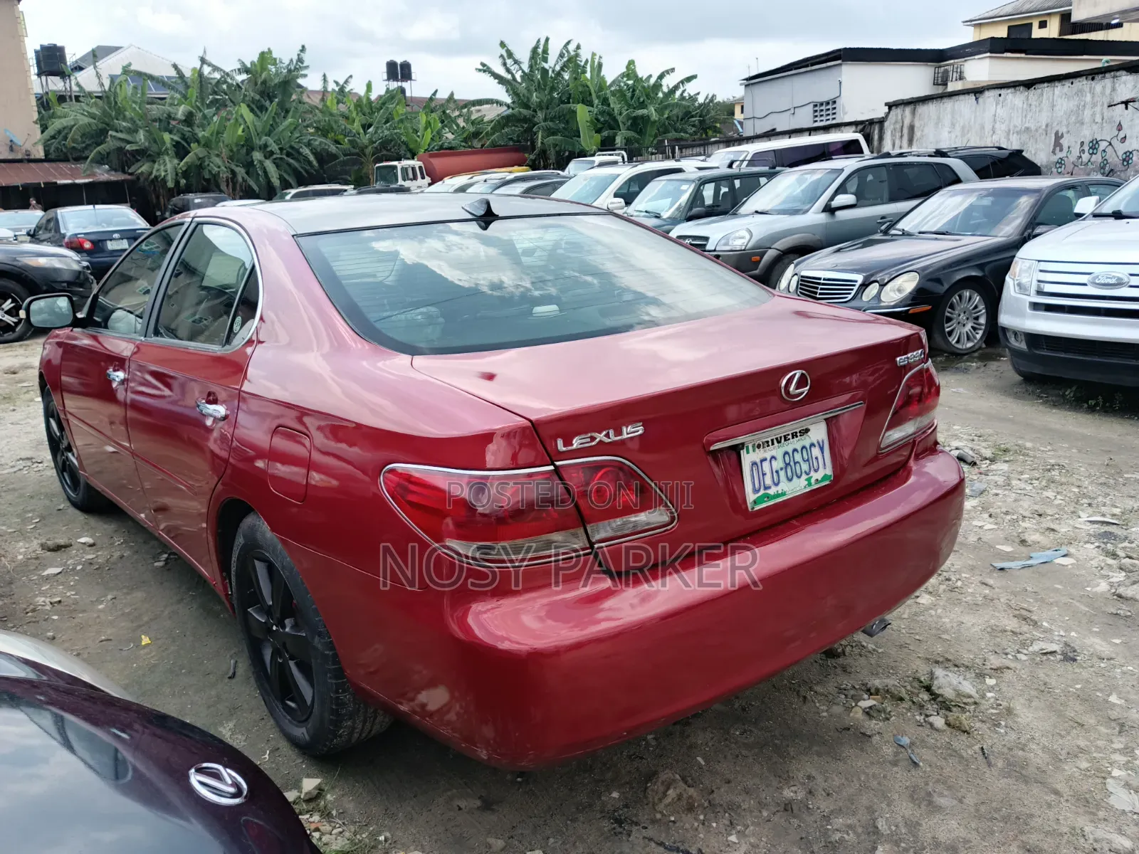 Lexus ES 330 2005 Red