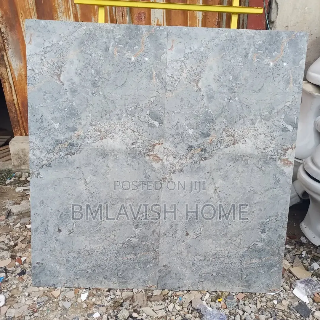 60x120cm India Gray Marble Glossy Polished Floor Tiles