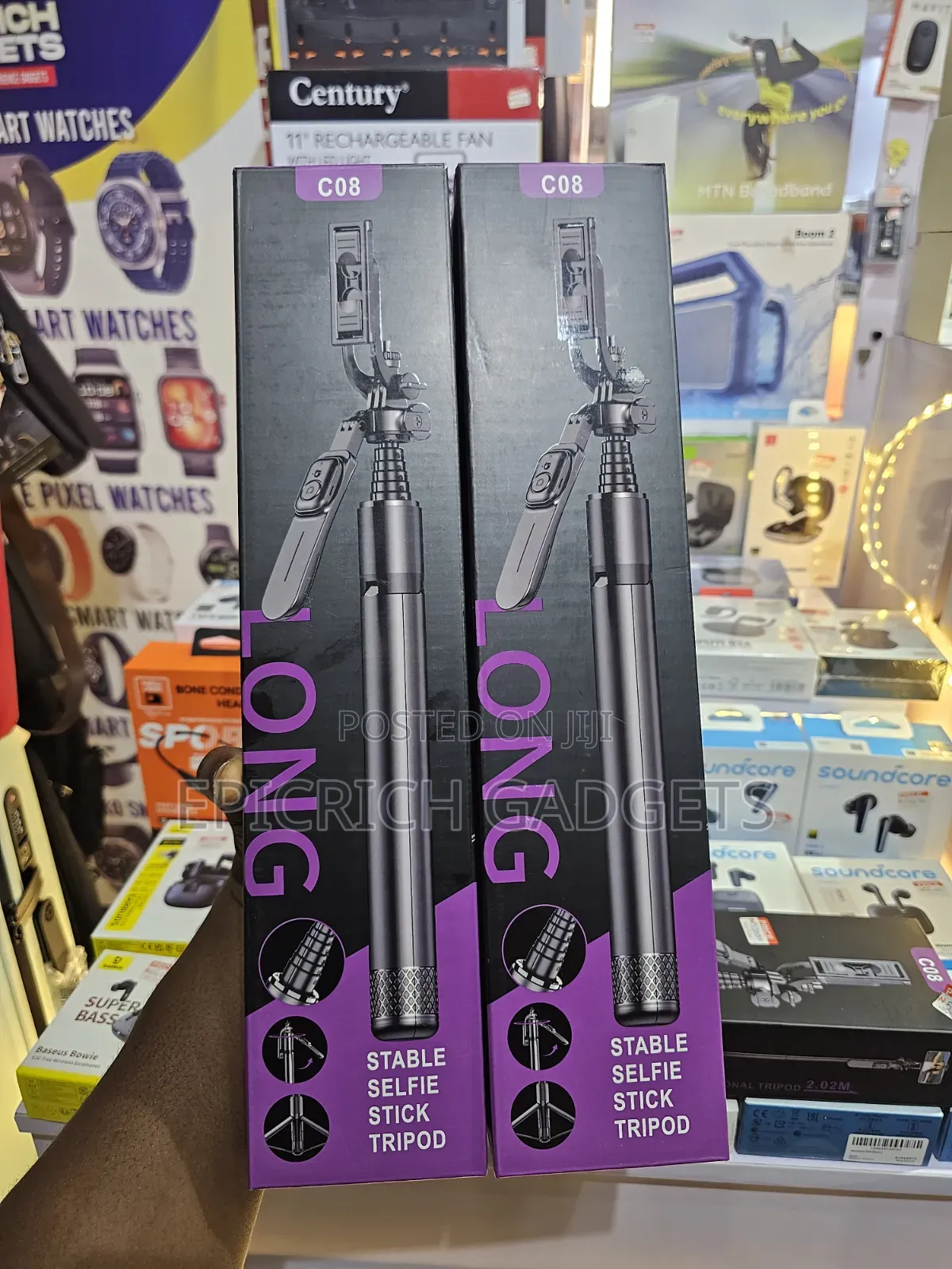 C08 Stable Stable Selfie Stick Tripod