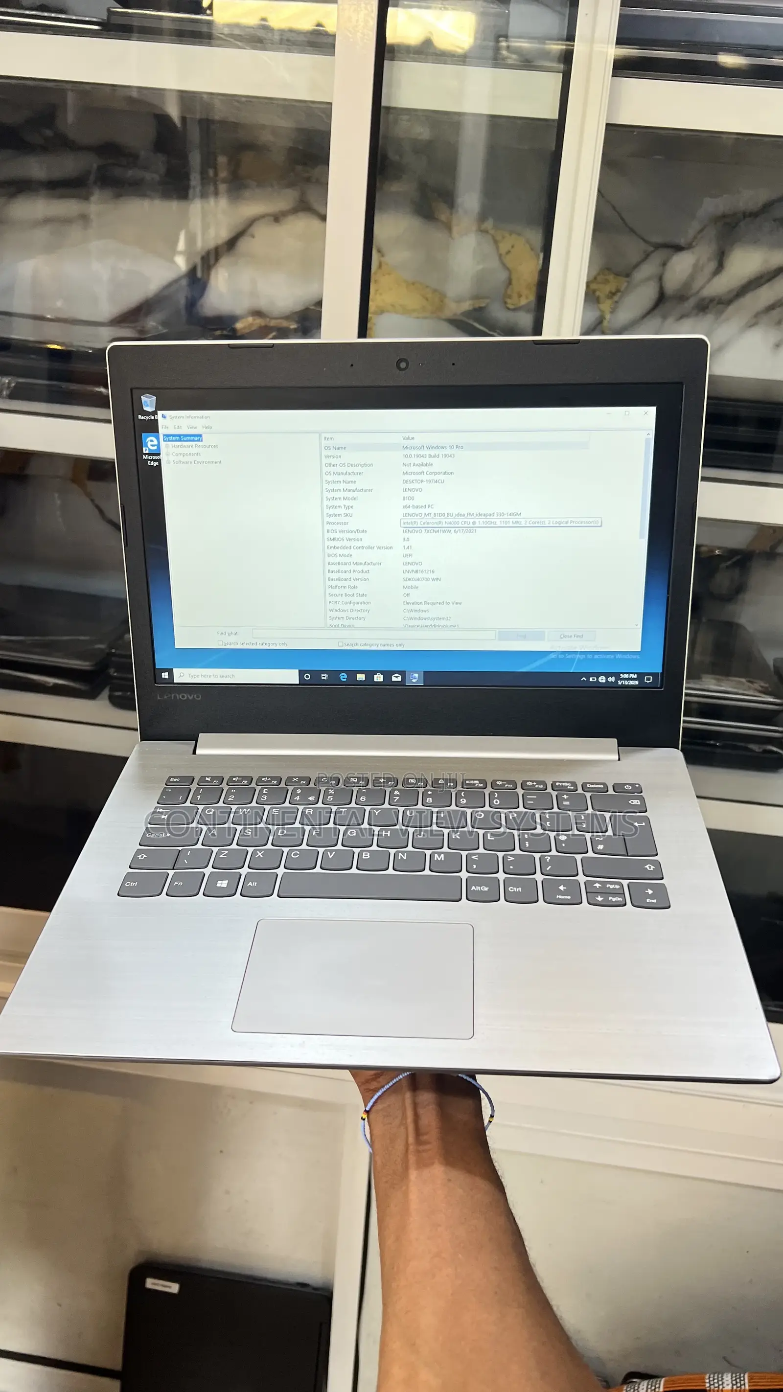 Laptop Lenovo IdeaPad 330 4GB Intel Celeron SSD 128GB