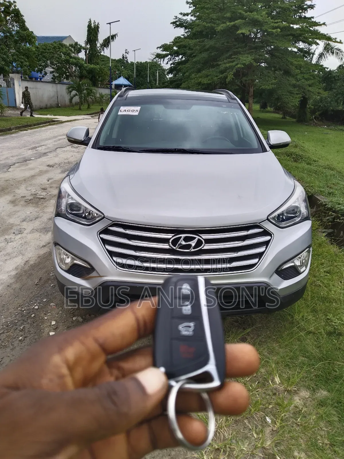 Hyundai Santa Fe 2014 Silver
