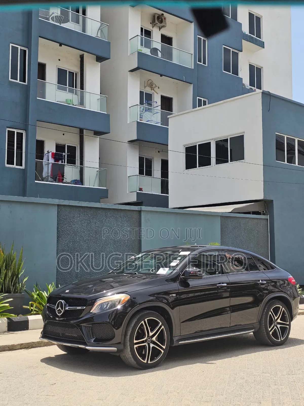 Mercedes-Benz GLE-Class AMG GLE 43 4MATIC 2017 Black