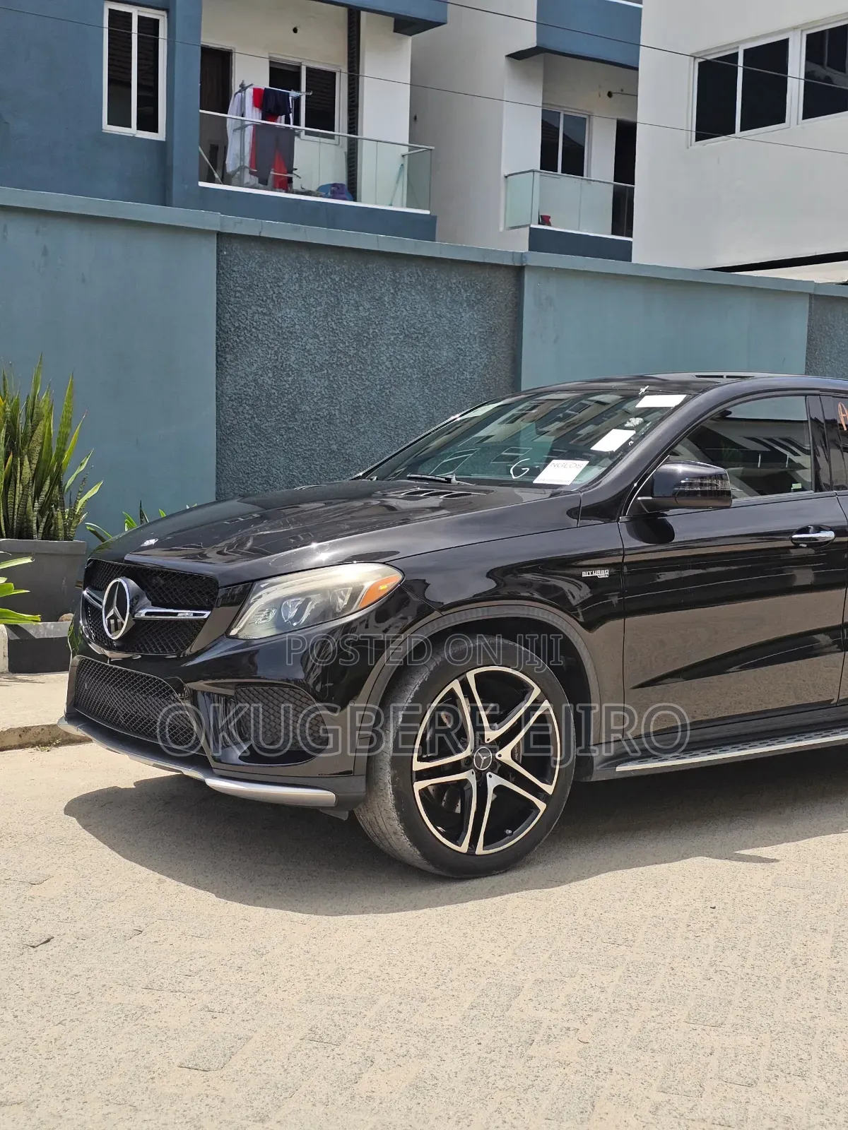 Mercedes-Benz GLE-Class AMG GLE 43 4MATIC 2017 Black