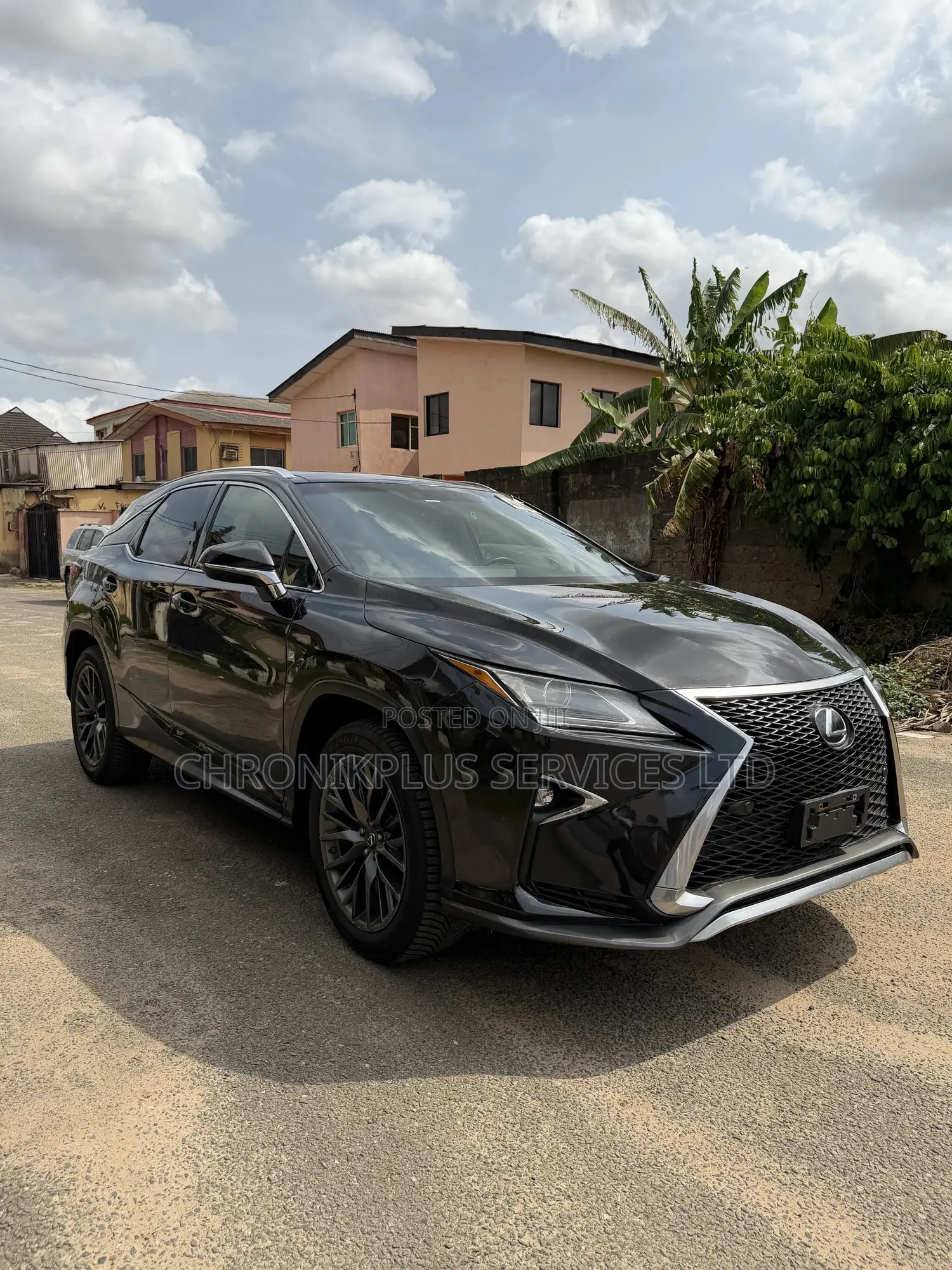 Lexus RX 350 F Sport AWD 2017 Black