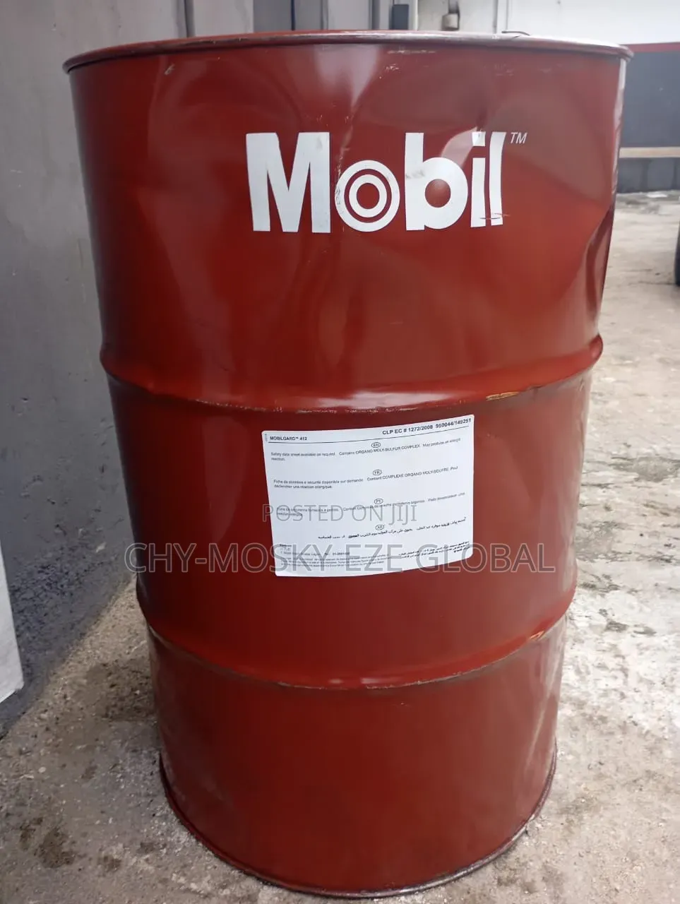 Mobil Mobilgard 412 Sae 40 Marine Diesel Engine Oil (208ltr/Drum)