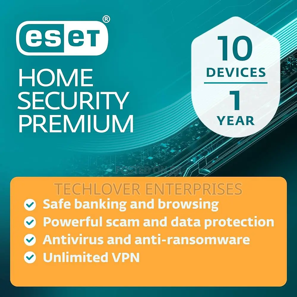 Eset Premium 10 Devices 1/2 Years