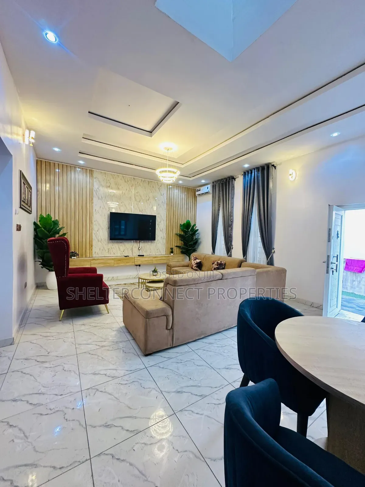 Furnished 4bdrm Duplex in Thomas Estate for rent