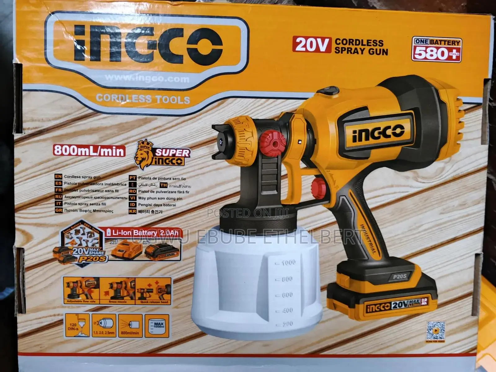20v Inc Co Pressure Washer