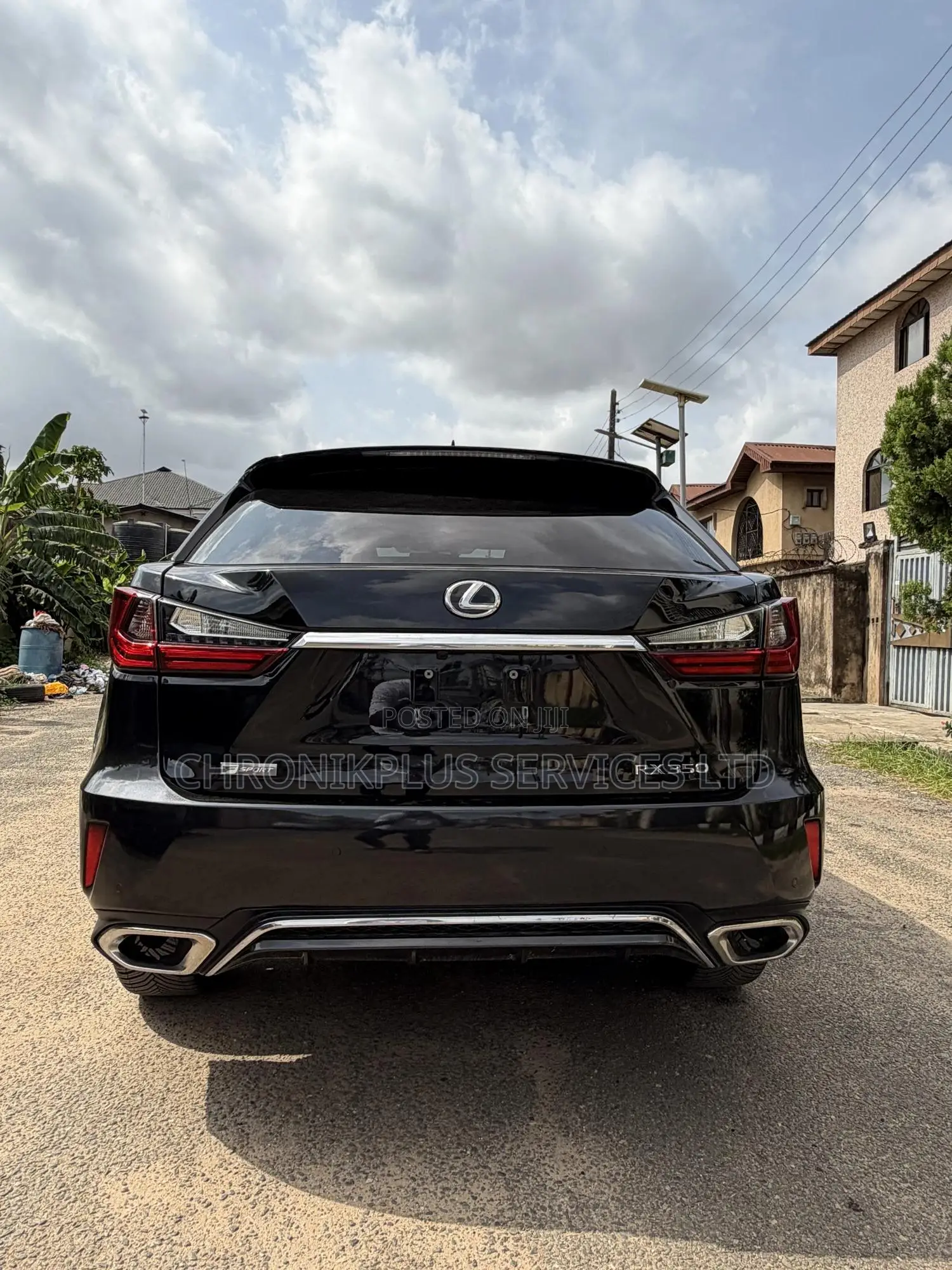 Lexus RX 350 F Sport AWD 2017 Black