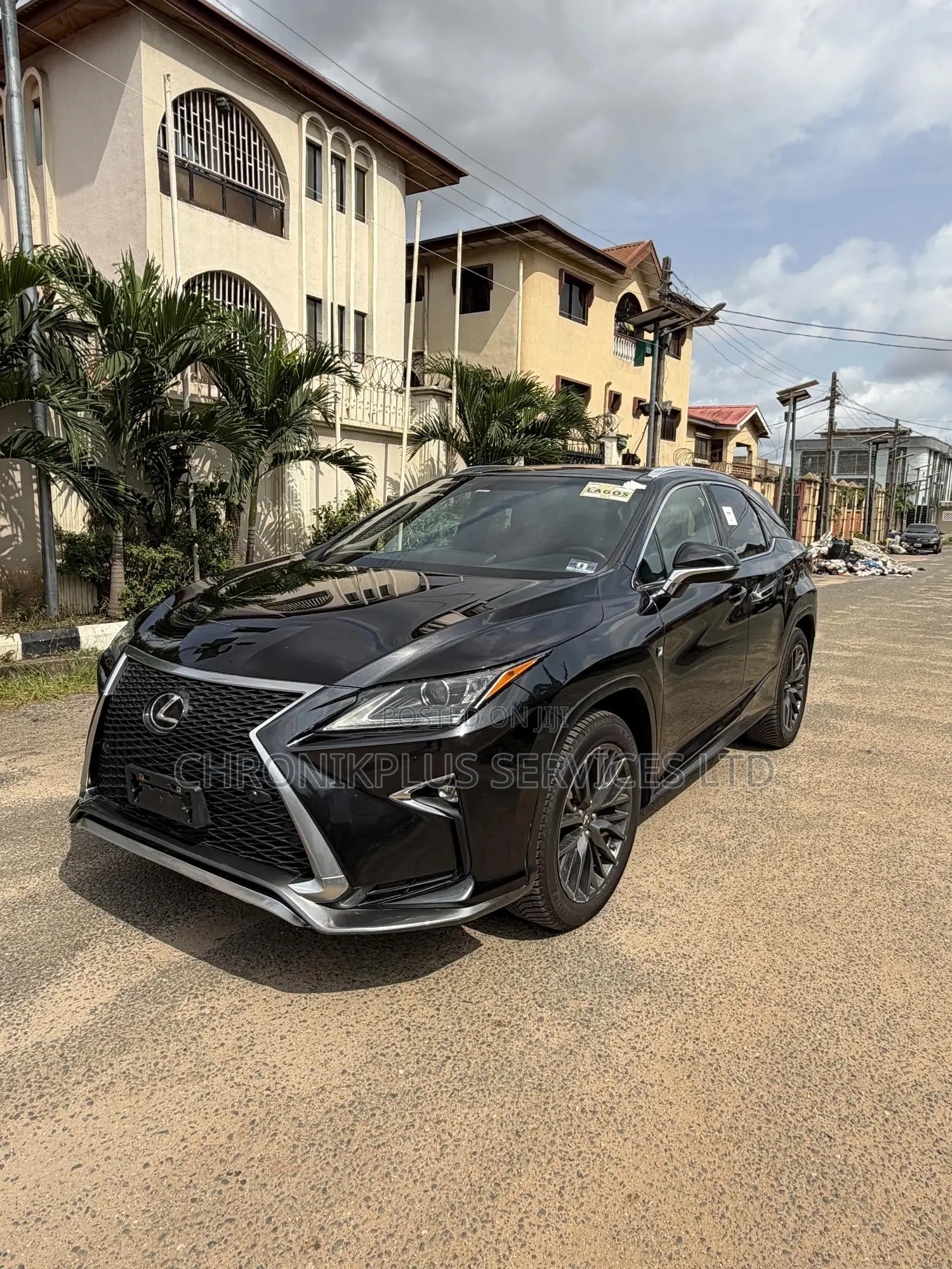 Lexus RX 350 F Sport AWD 2017 Black