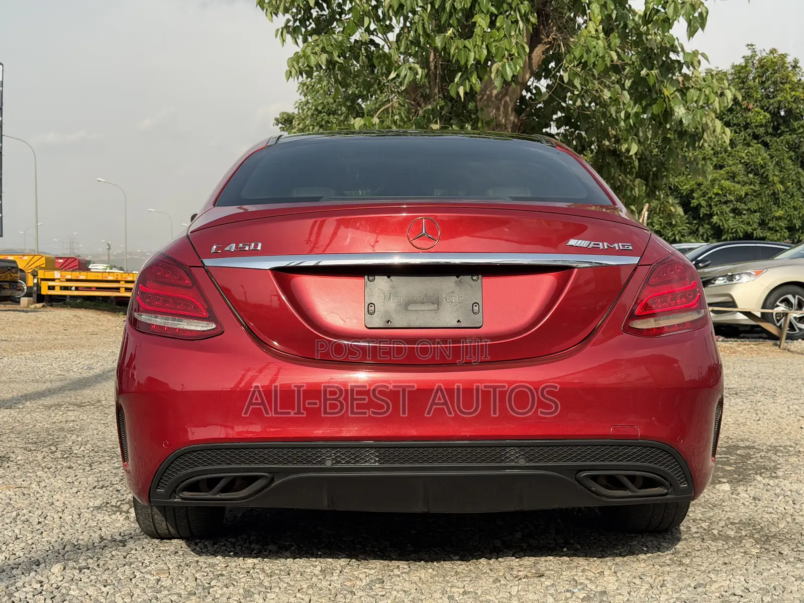 Mercedes-Benz C450 2017 Red