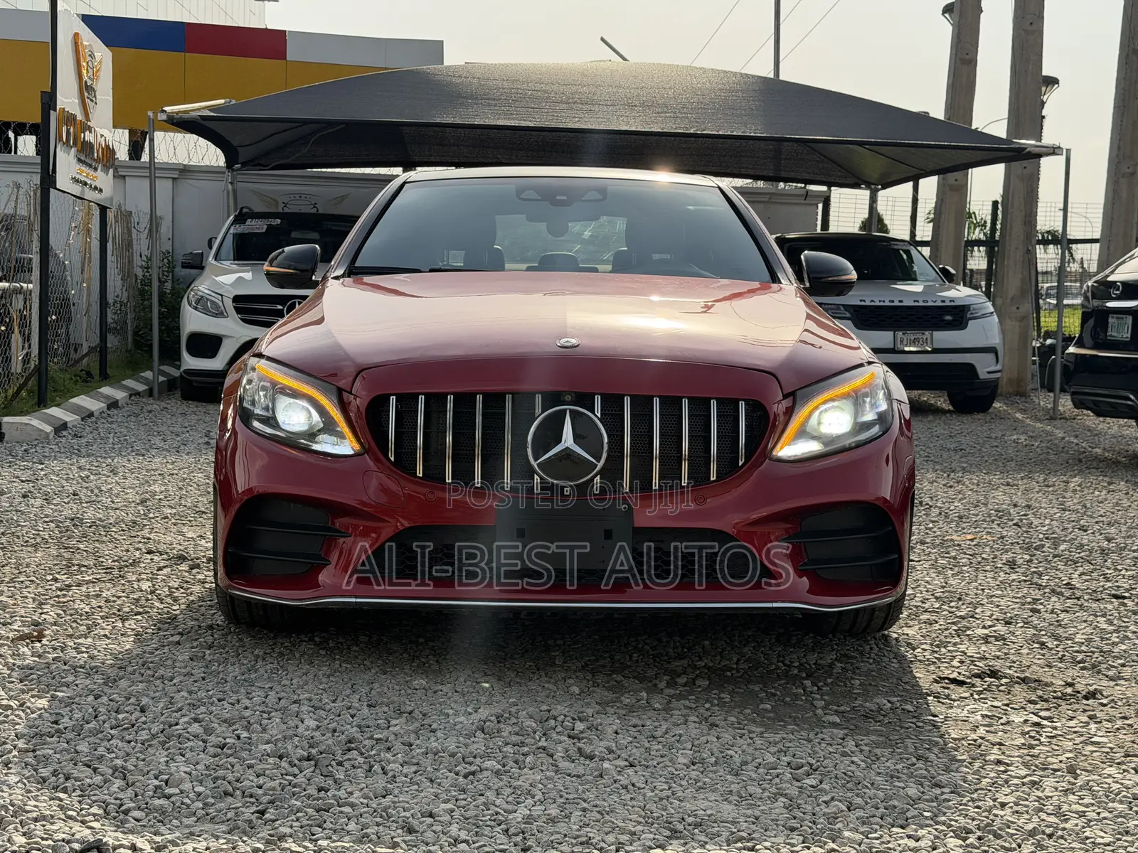 Mercedes-Benz C450 2017 Red