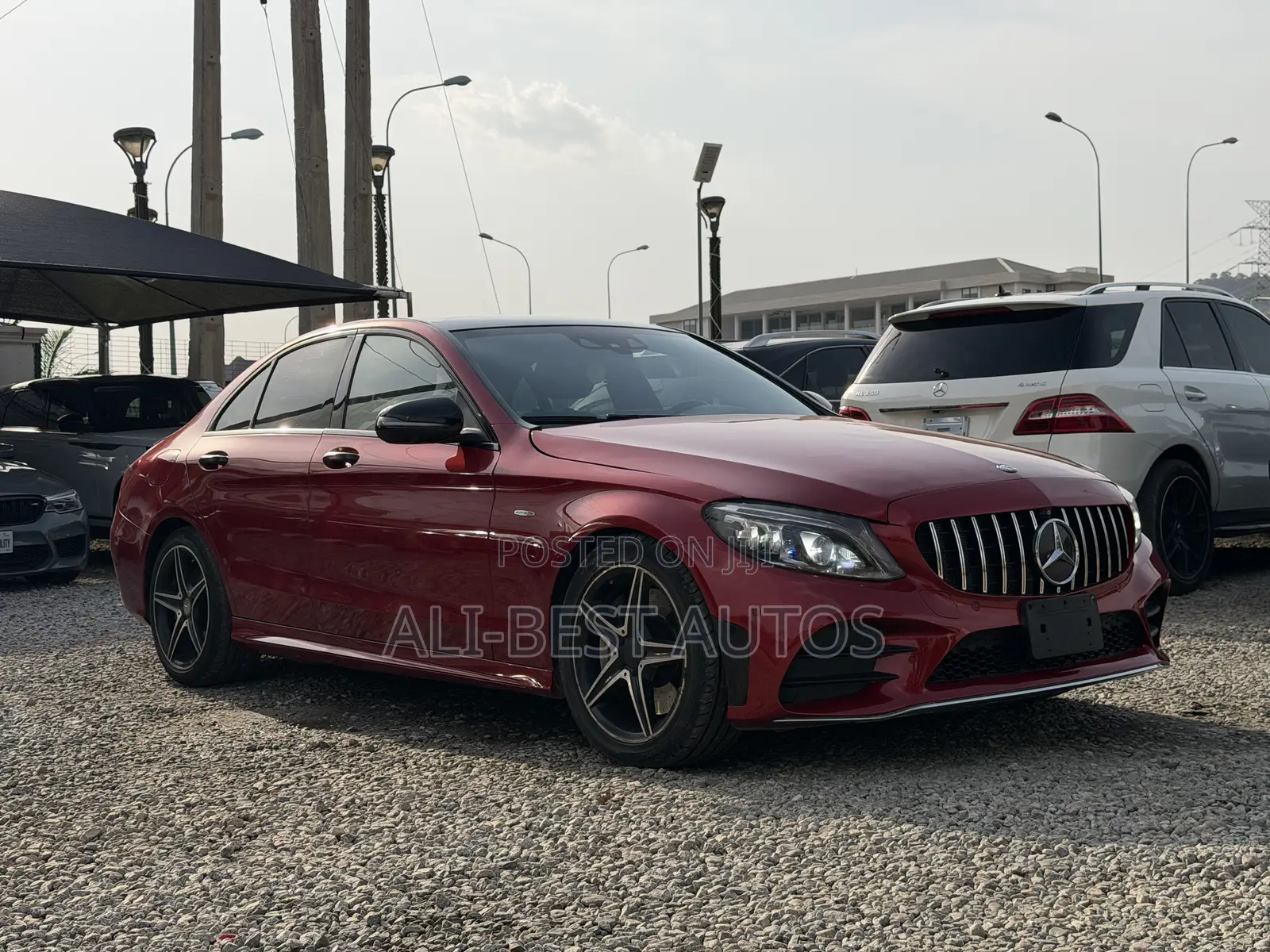 Mercedes-Benz C450 2017 Red