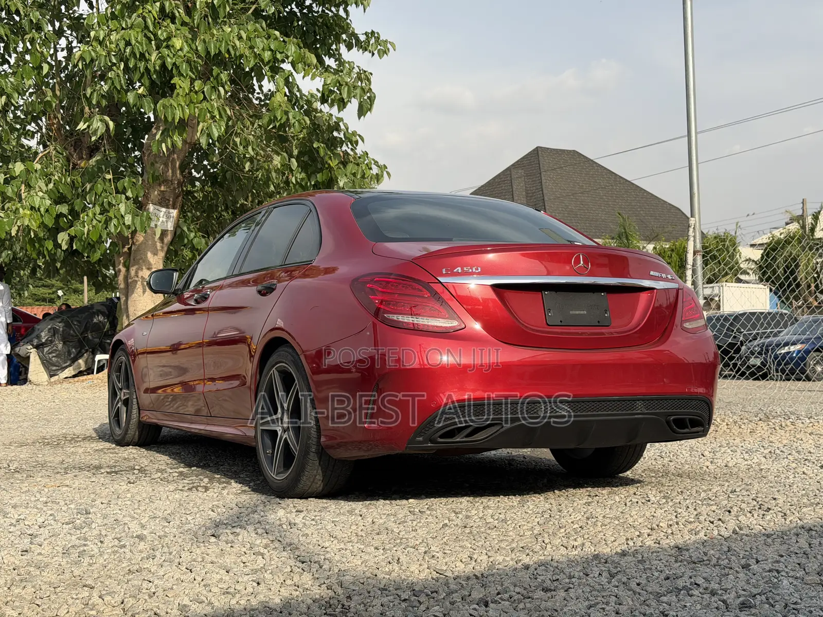 Mercedes-Benz C450 2017 Red