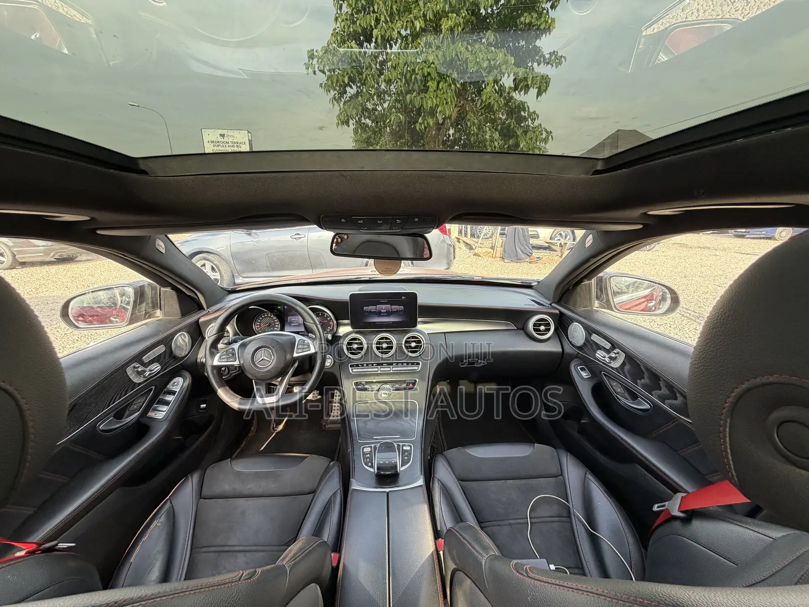 Mercedes-Benz C450 2017 Red