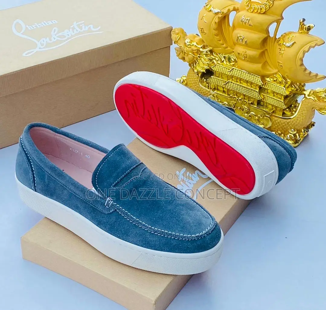 Suede Loafers
