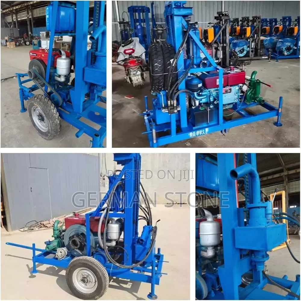 Portable Water Well Drilling Rig Designed FMMM
