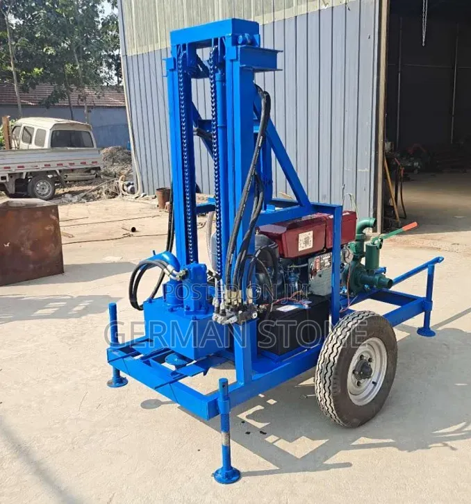 Portable Water Well Drilling Rig Designed FMMM