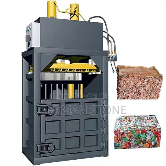 40ton Hydraulic Baling Machine Used to Compress Recyclable Waste.