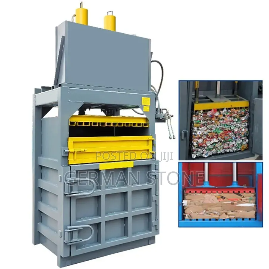 40ton Hydraulic Baling Machine Used to Compress Recyclable Waste.