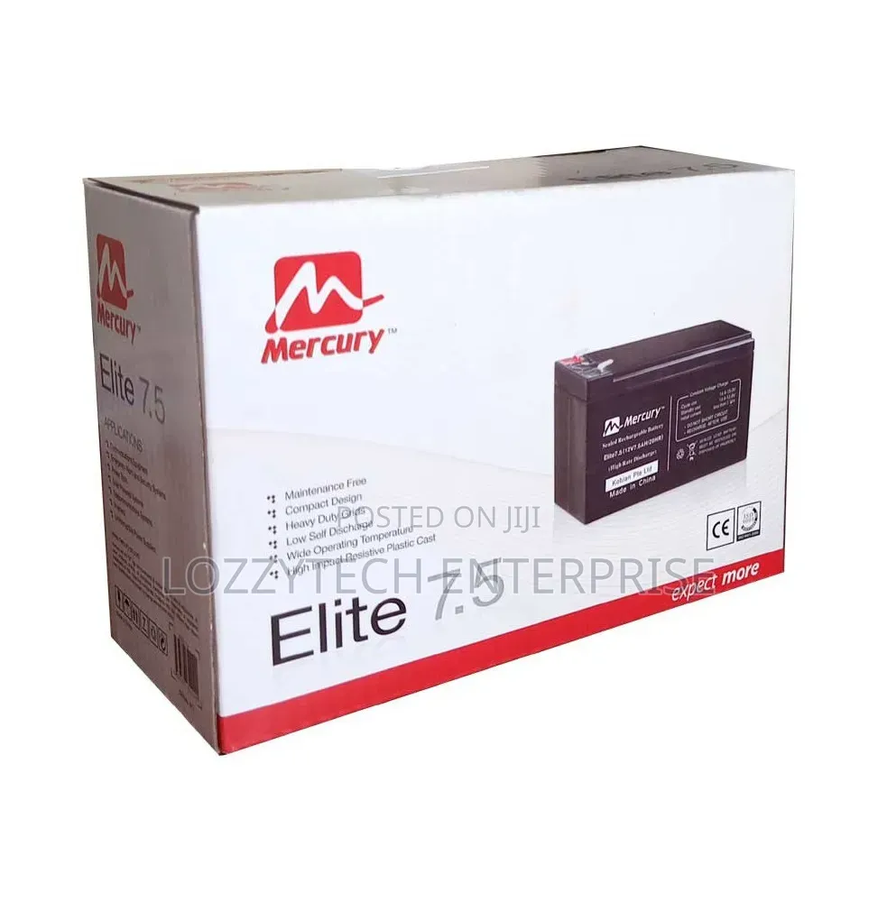 Mercury Ups Battery