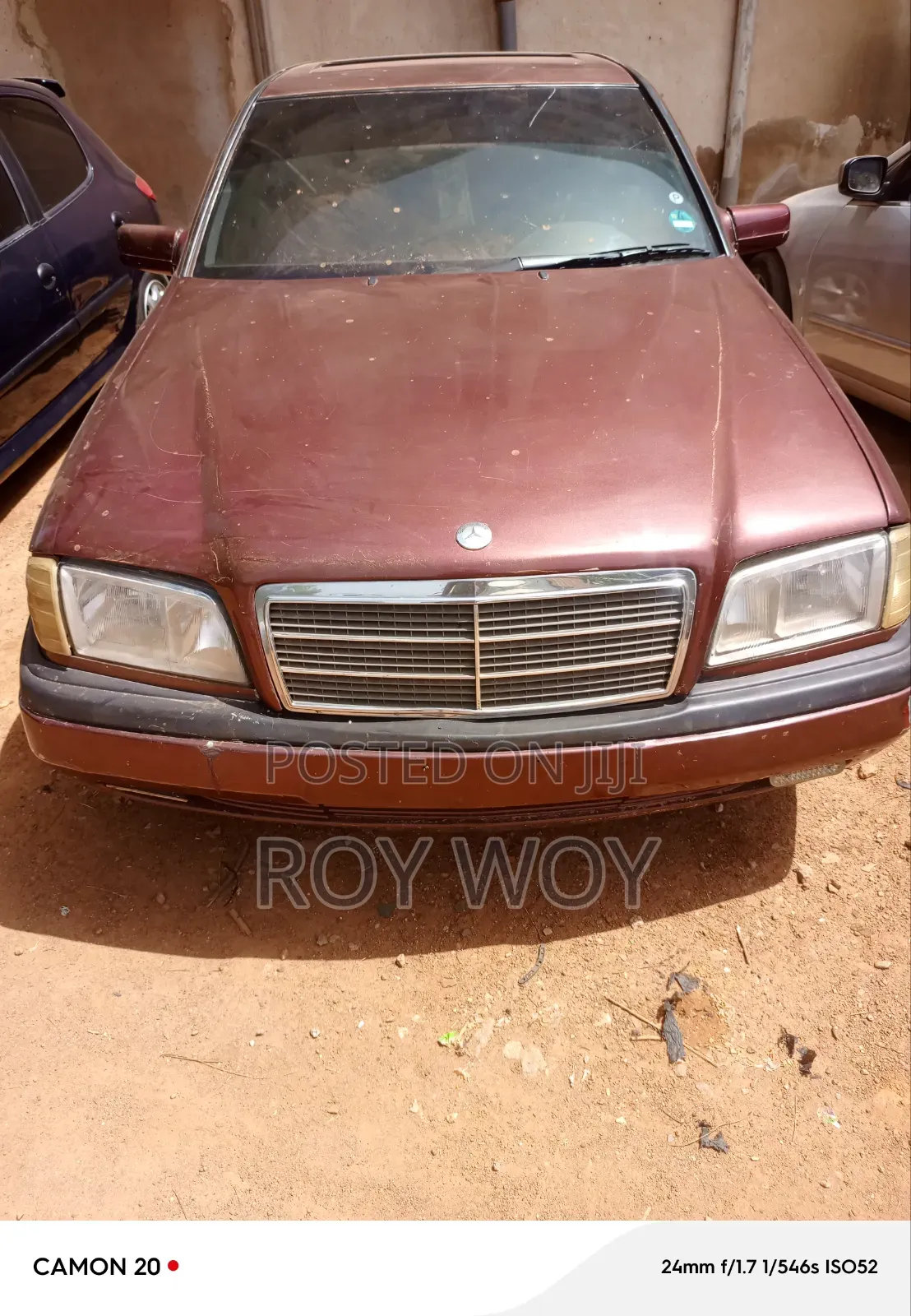 Mercedes-Benz C180 2001 Maroon