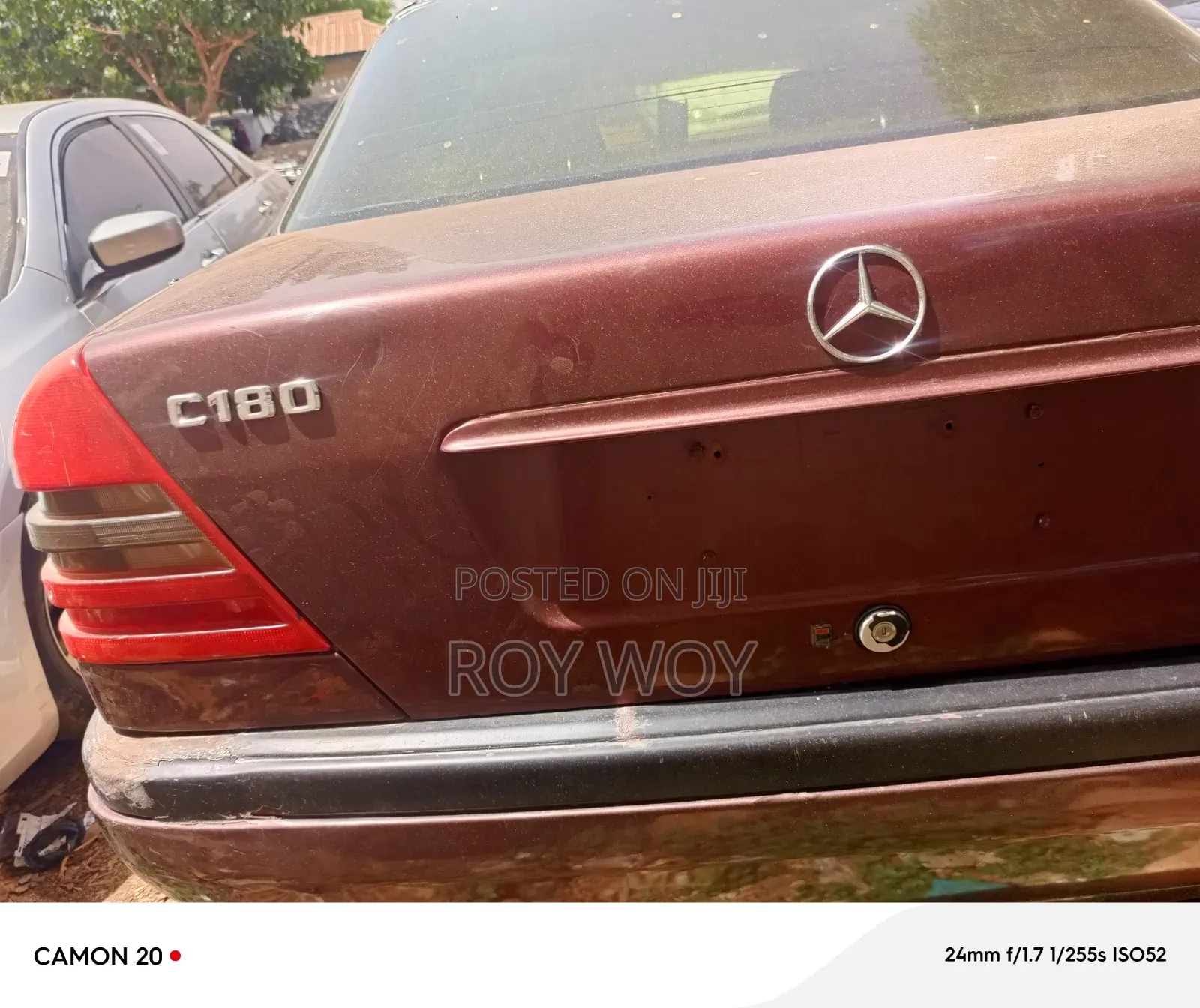 Mercedes-Benz C180 2001 Maroon