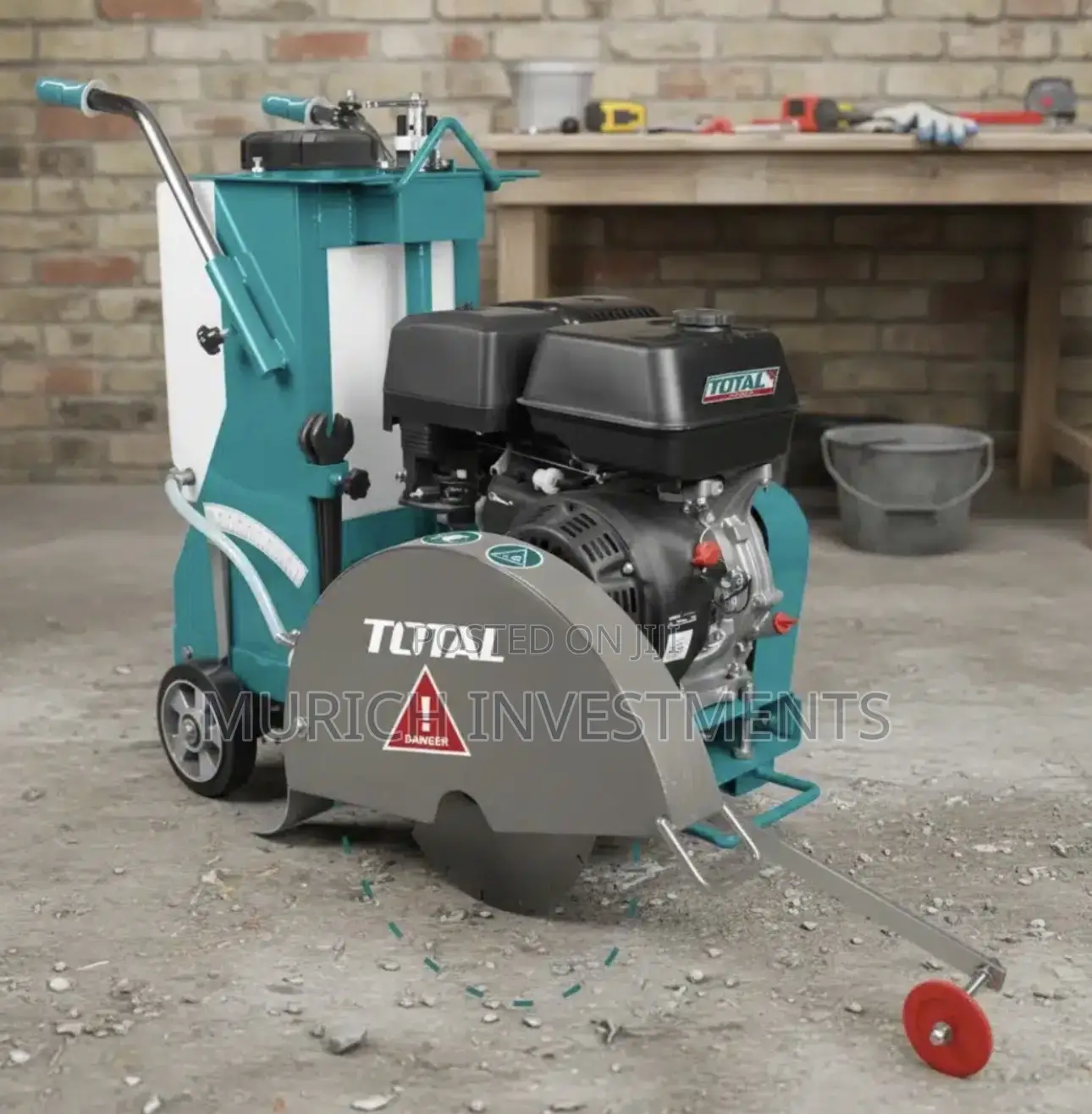Total Tp1016-2 Concrete Cutter – 13hp Heavy Duty Road Cutter