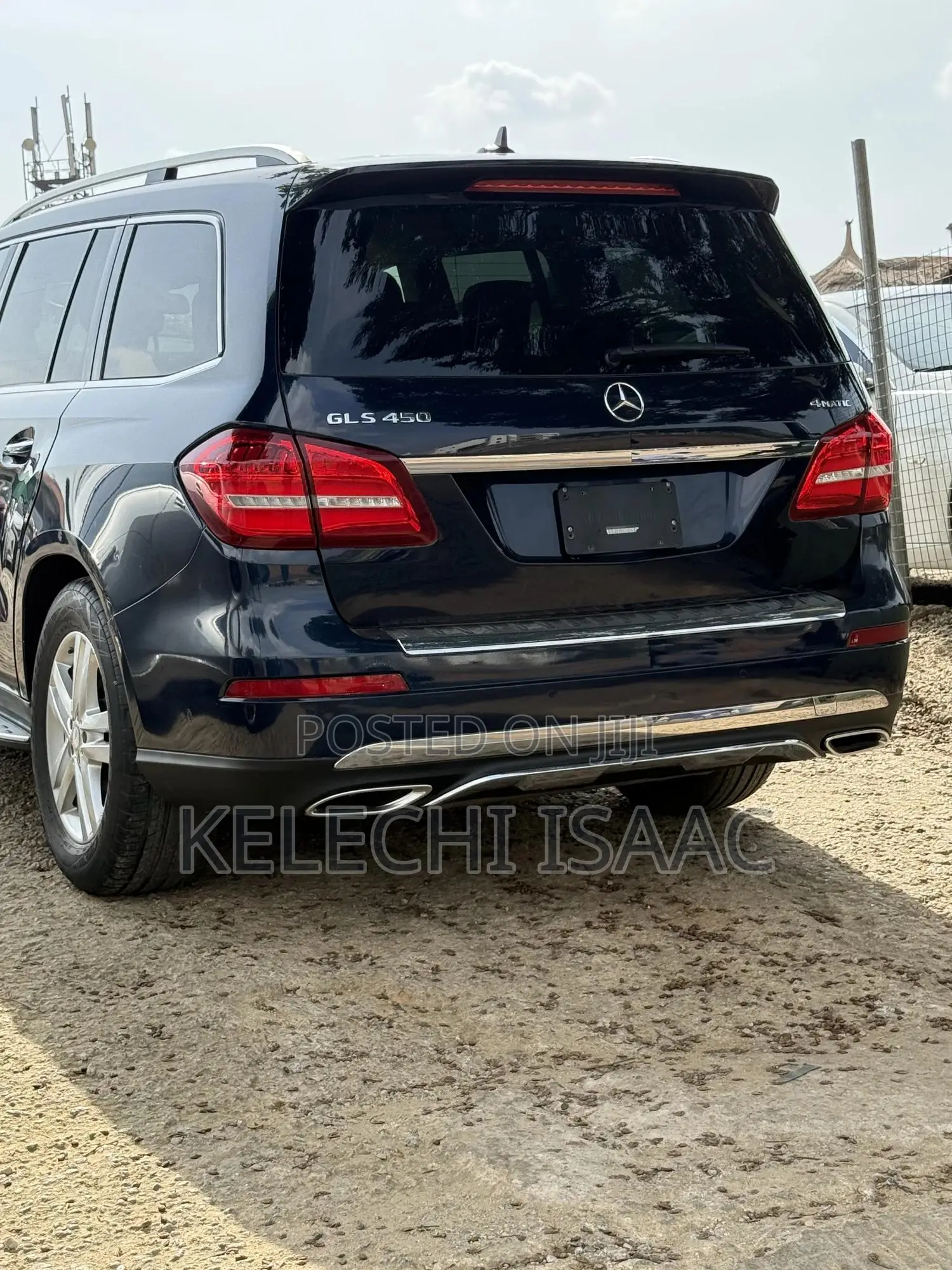 Mercedes-Benz GLS-Class GLS450 4MATIC 2018 Blue