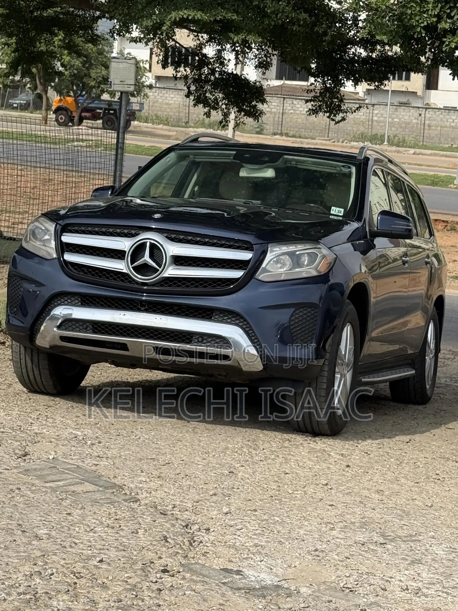 Mercedes-Benz GLS-Class GLS450 4MATIC 2018 Blue