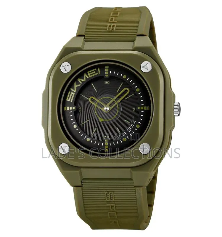 Skmei Rubber Wristwatch