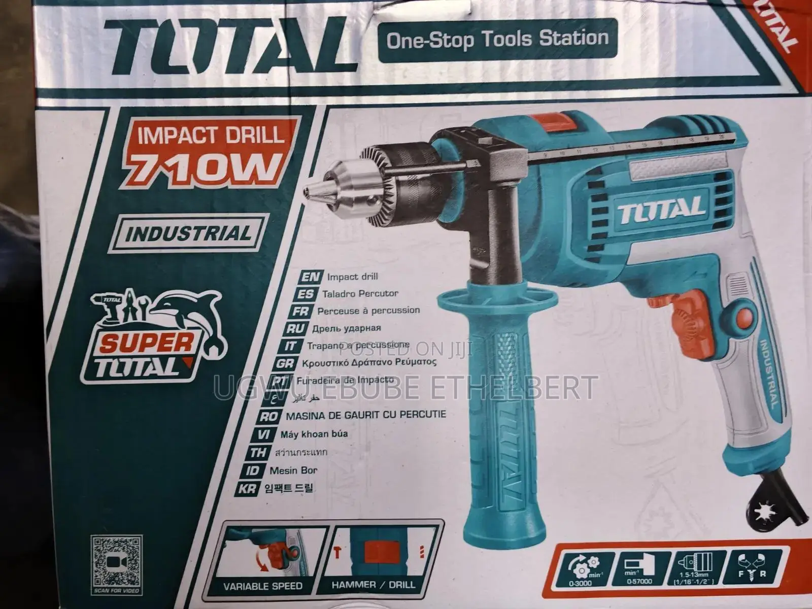710w Total Electric Drill