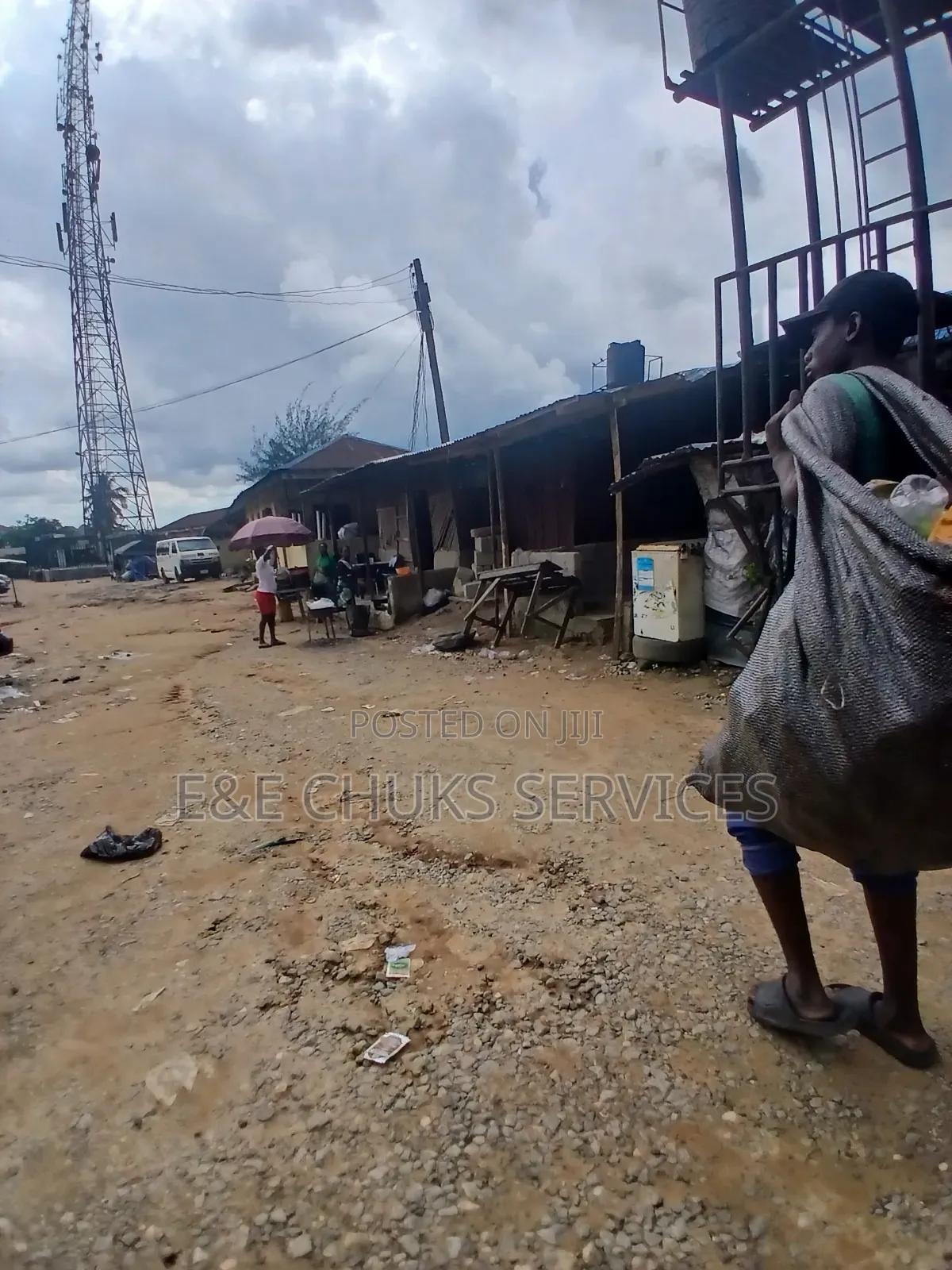 Ten Plots of Lands for Sale at the Major Road of Aba Road